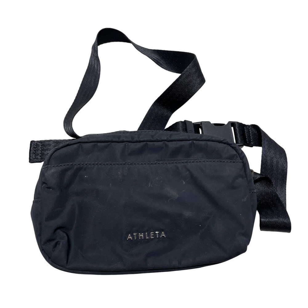 Athleta Black Fanny Pack (some marks) 7 x 5 x 2